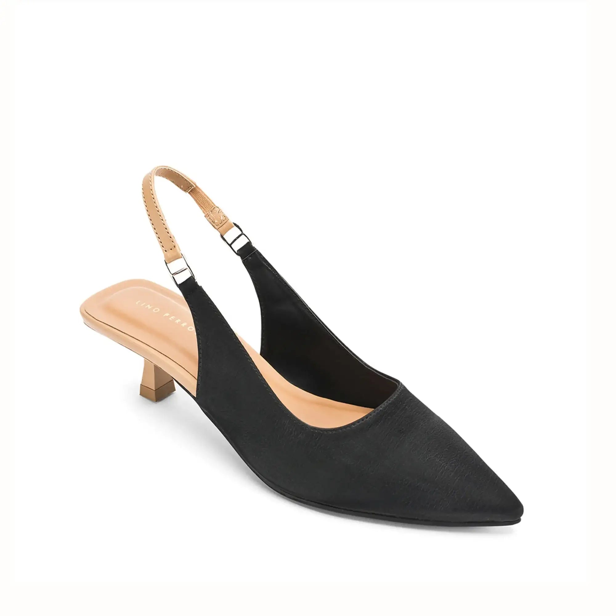 Gaga Lila Black Heels - Lino Perros