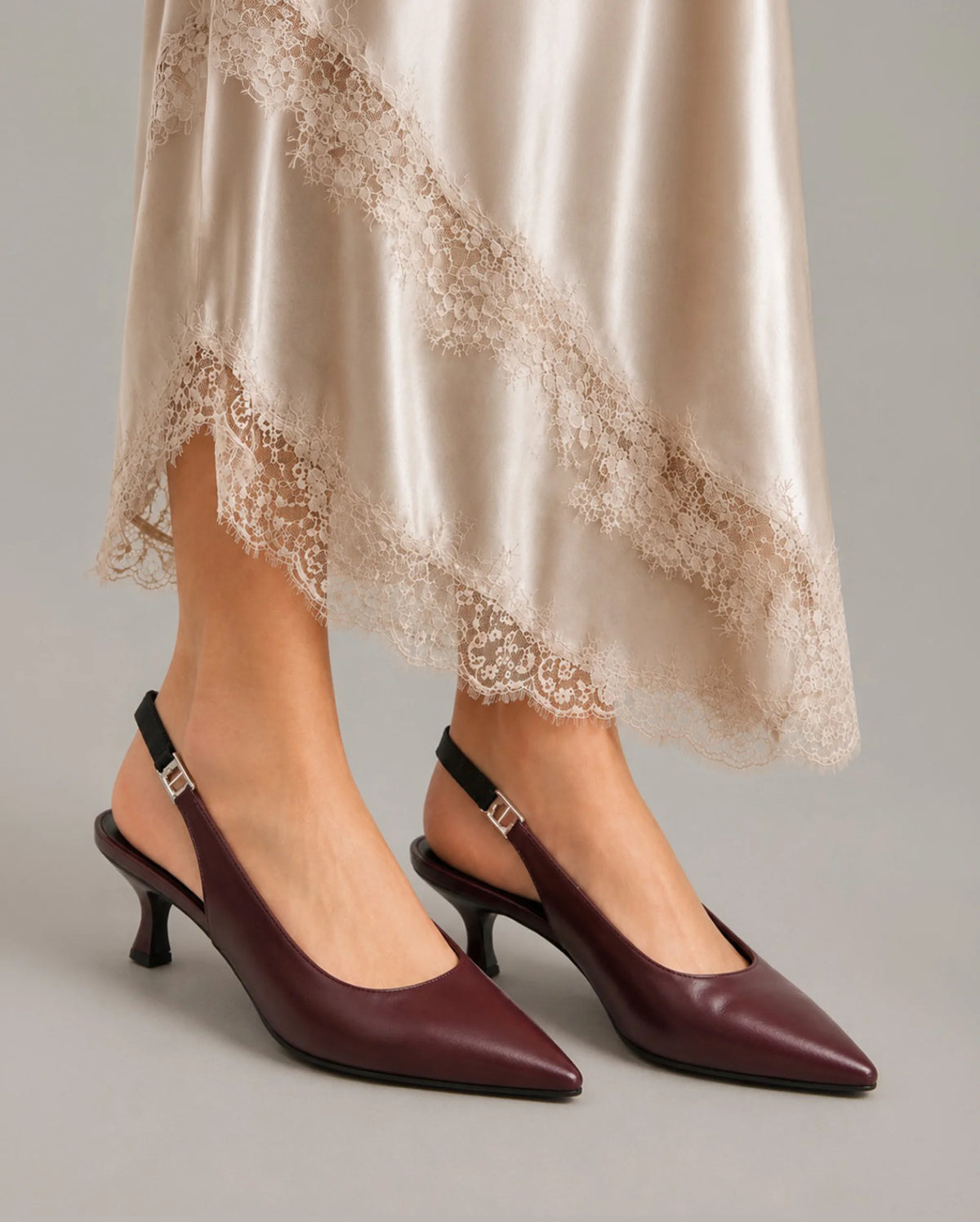 Gaga Lila Cherry Heels - Lino Perros