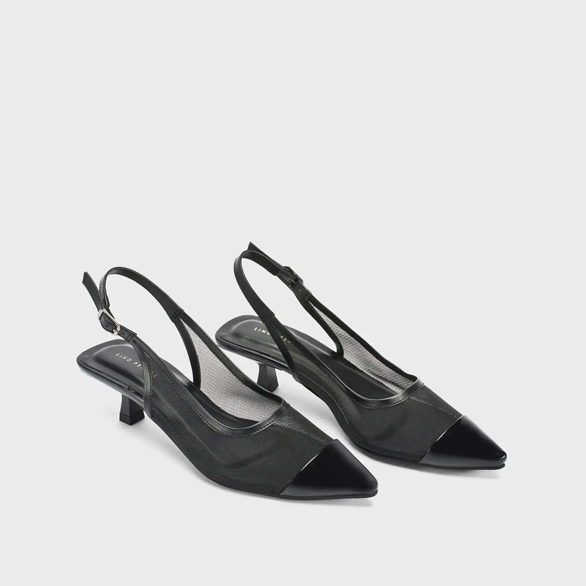 Gaga Nell Black Heels - Lino Perros