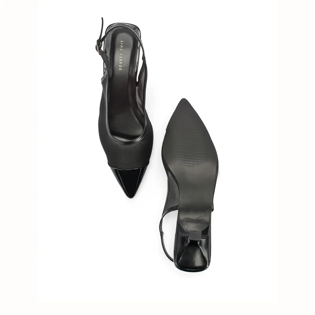 Gaga Nell Black Heels - Lino Perros