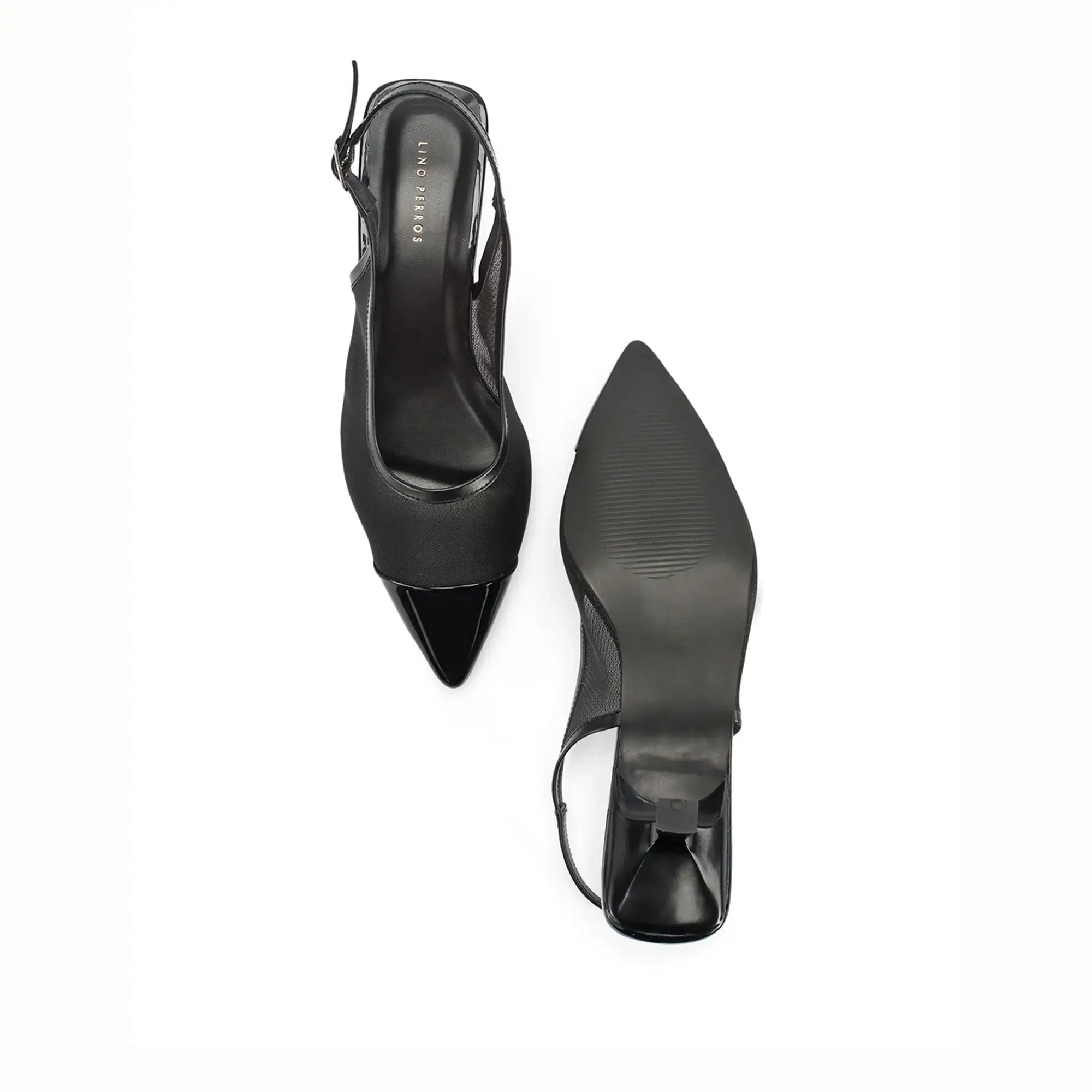 Gaga Nell Black Heels - Lino Perros