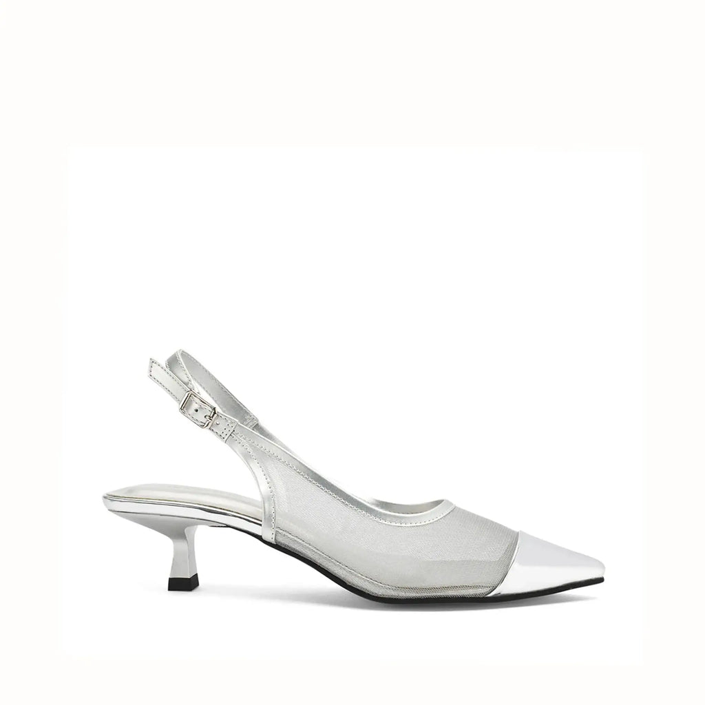 Gaga Nell Silver Heels - Lino Perros