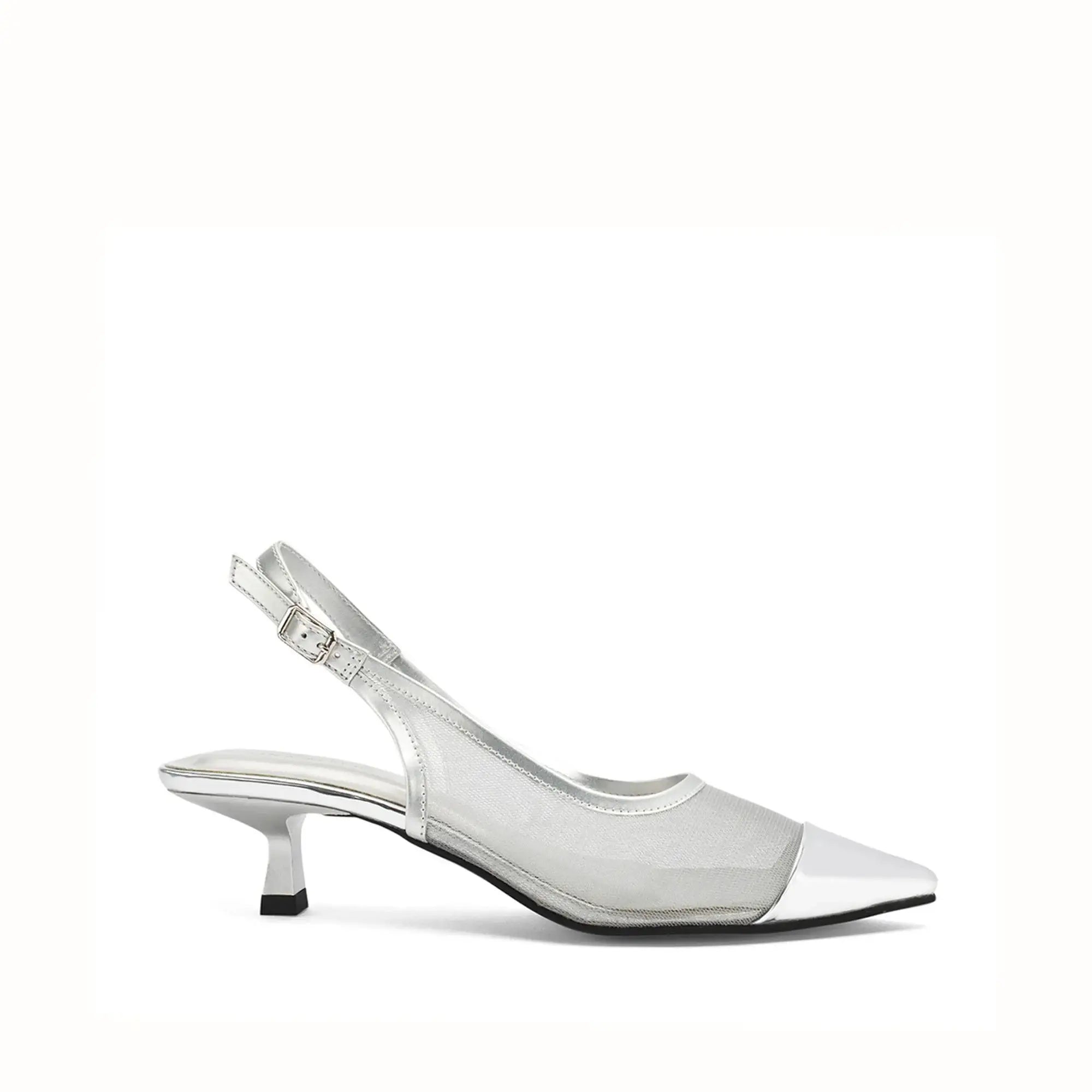 Gaga Nell Silver Heels - Lino Perros