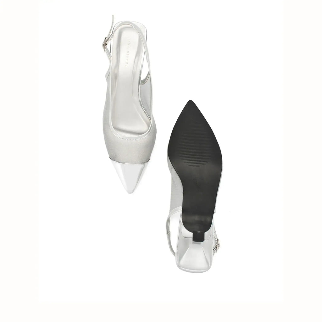 Gaga Nell Silver Heels - Lino Perros