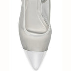 Gaga Nell Silver Heels - Lino Perros