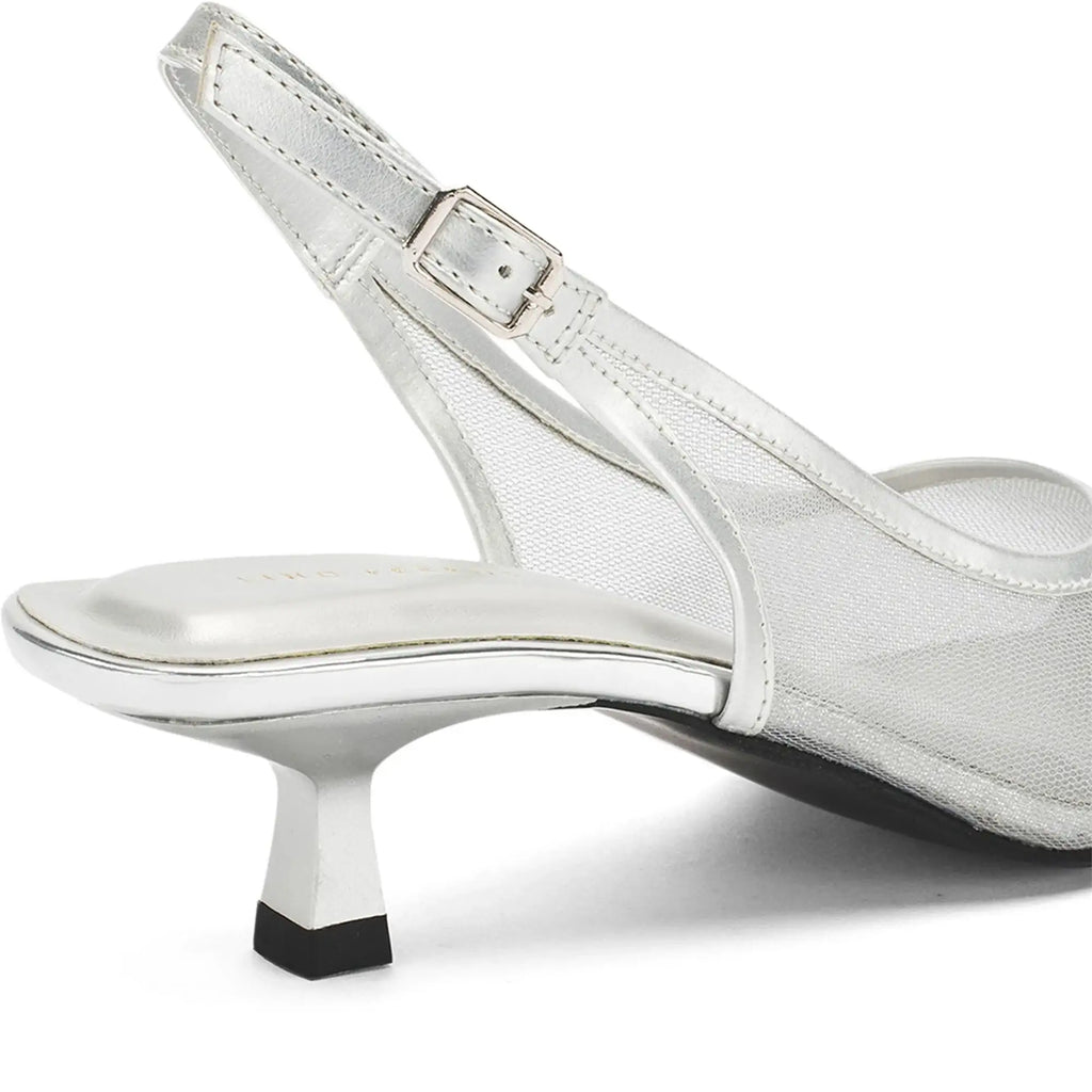Gaga Nell Silver Heels - Lino Perros