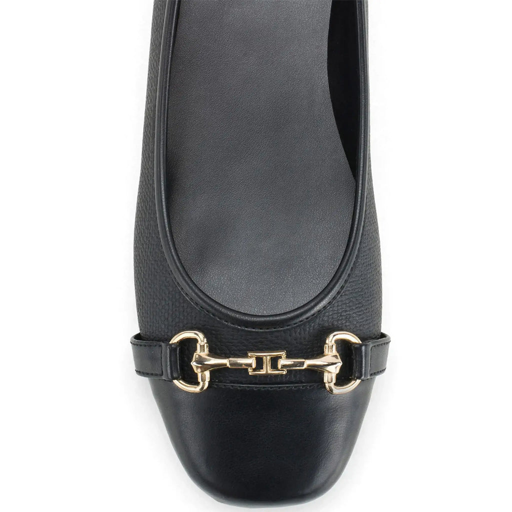 Hepburn May Black Flats - Lino Perros