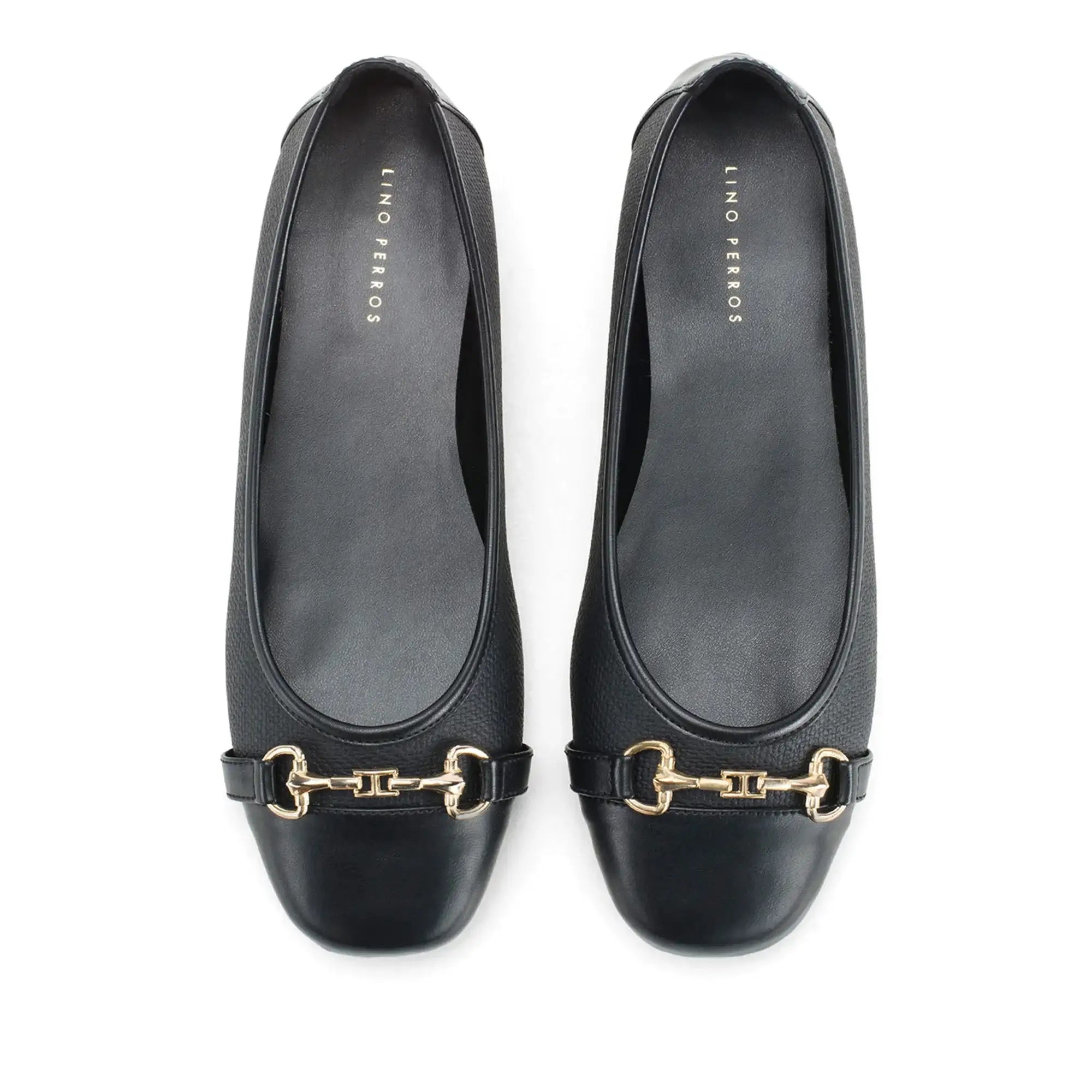 Hepburn May Black Flats - Lino Perros
