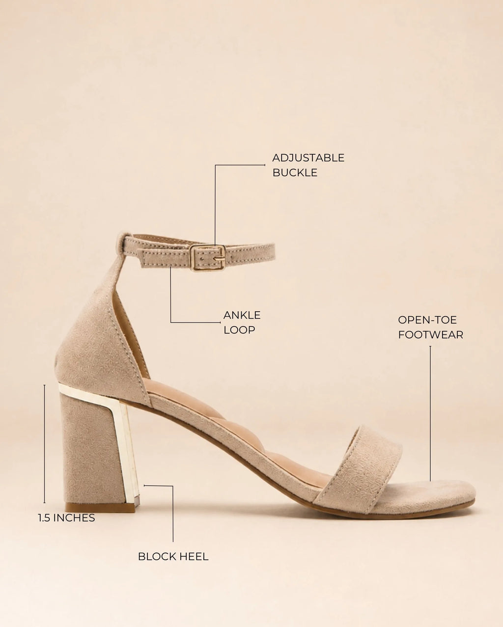 Gabbana Lucy Beige Heels - Lino Perros