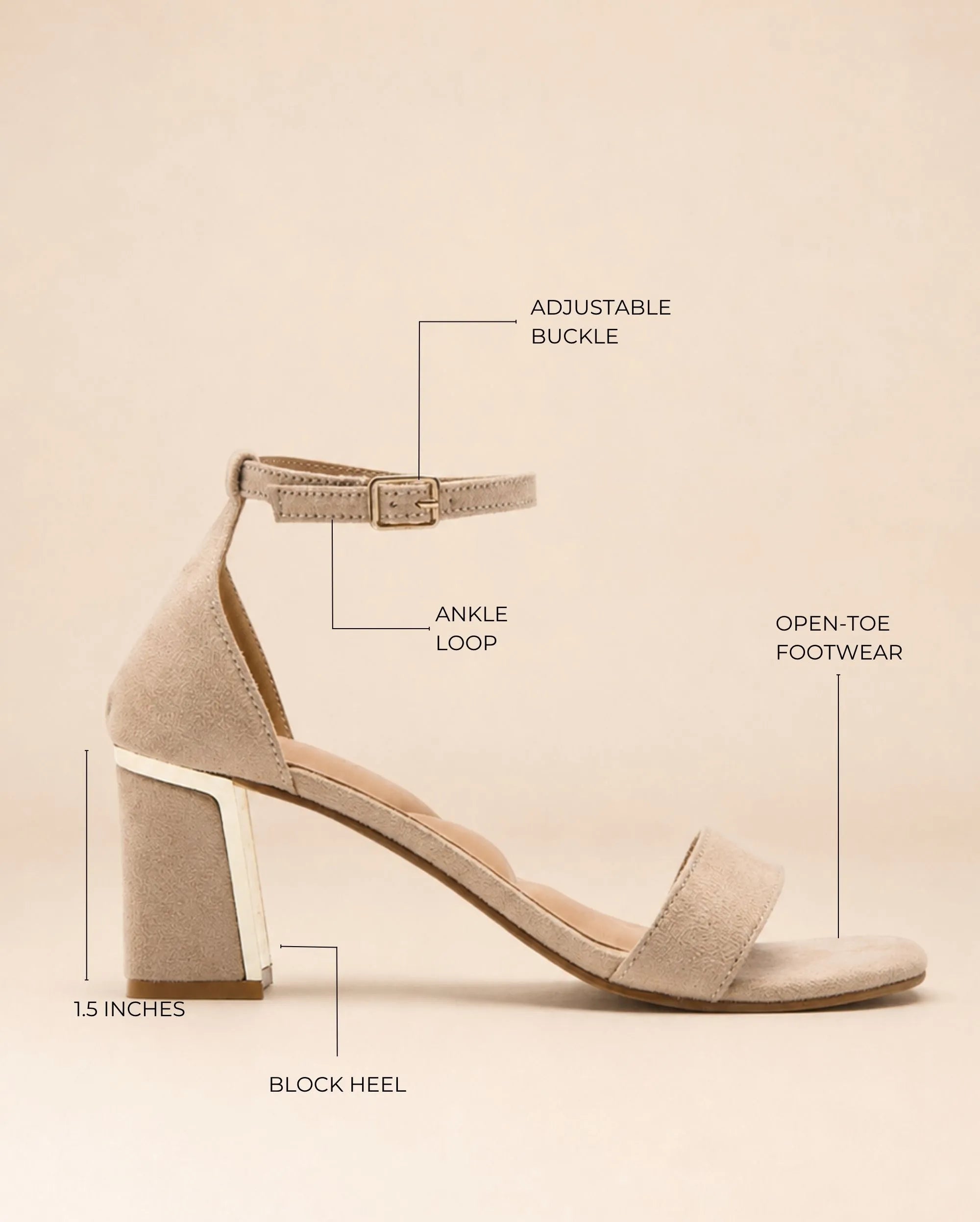 Gabbana Lucy Beige Heels - Lino Perros