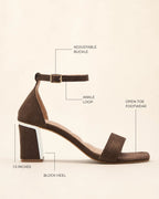Gabbana Lucy Brown Heels - Lino Perros