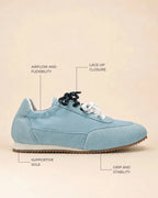 Stellar Nexus Pulse Blue Sneakers - Lino Perros