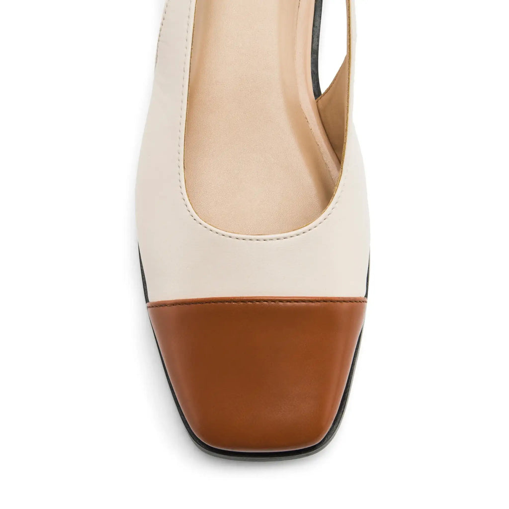 Hepburn Anna Off-White Flats - Lino Perros