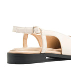 Hepburn Anna Off-White Flats - Lino Perros