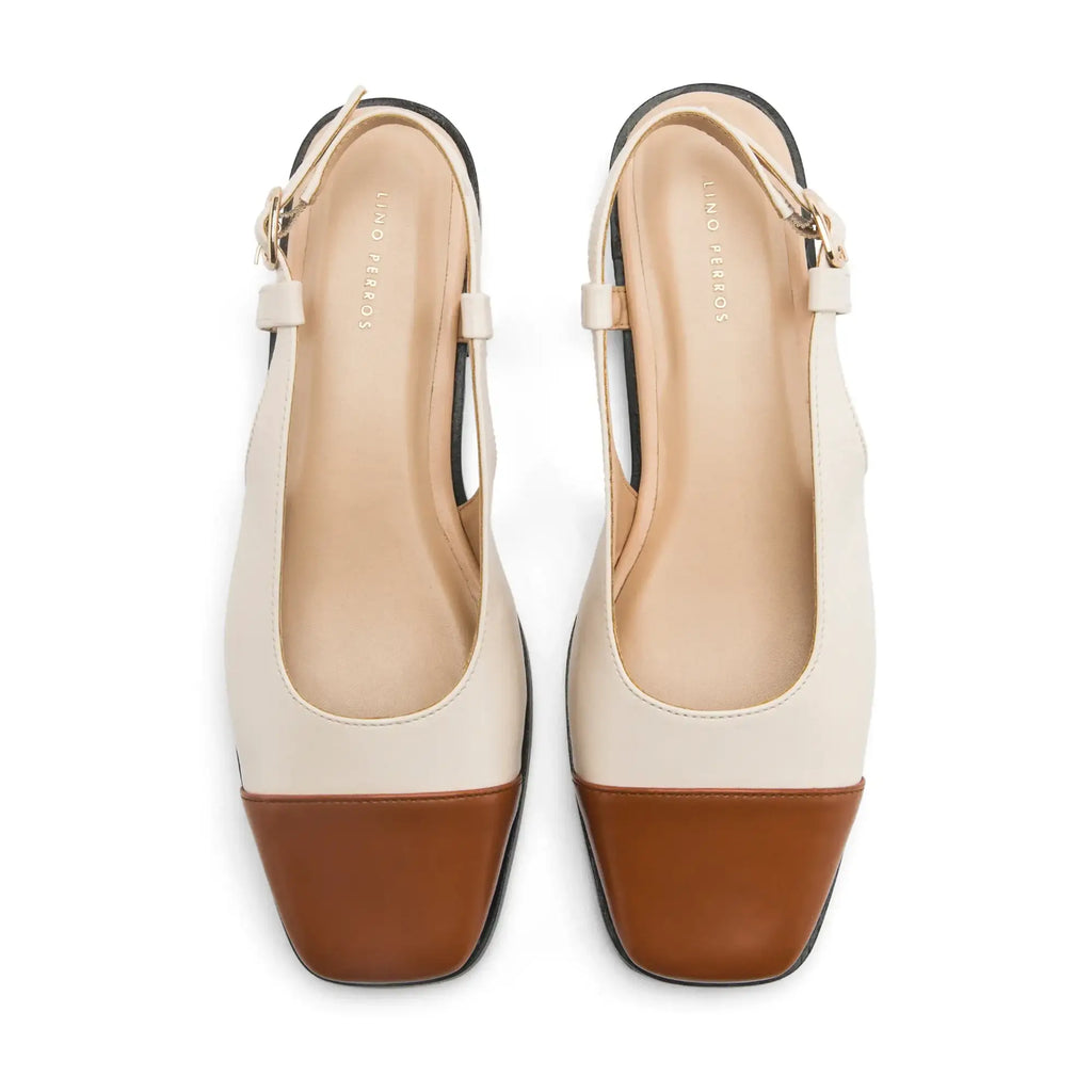 Hepburn Anna Off-White Flats - Lino Perros