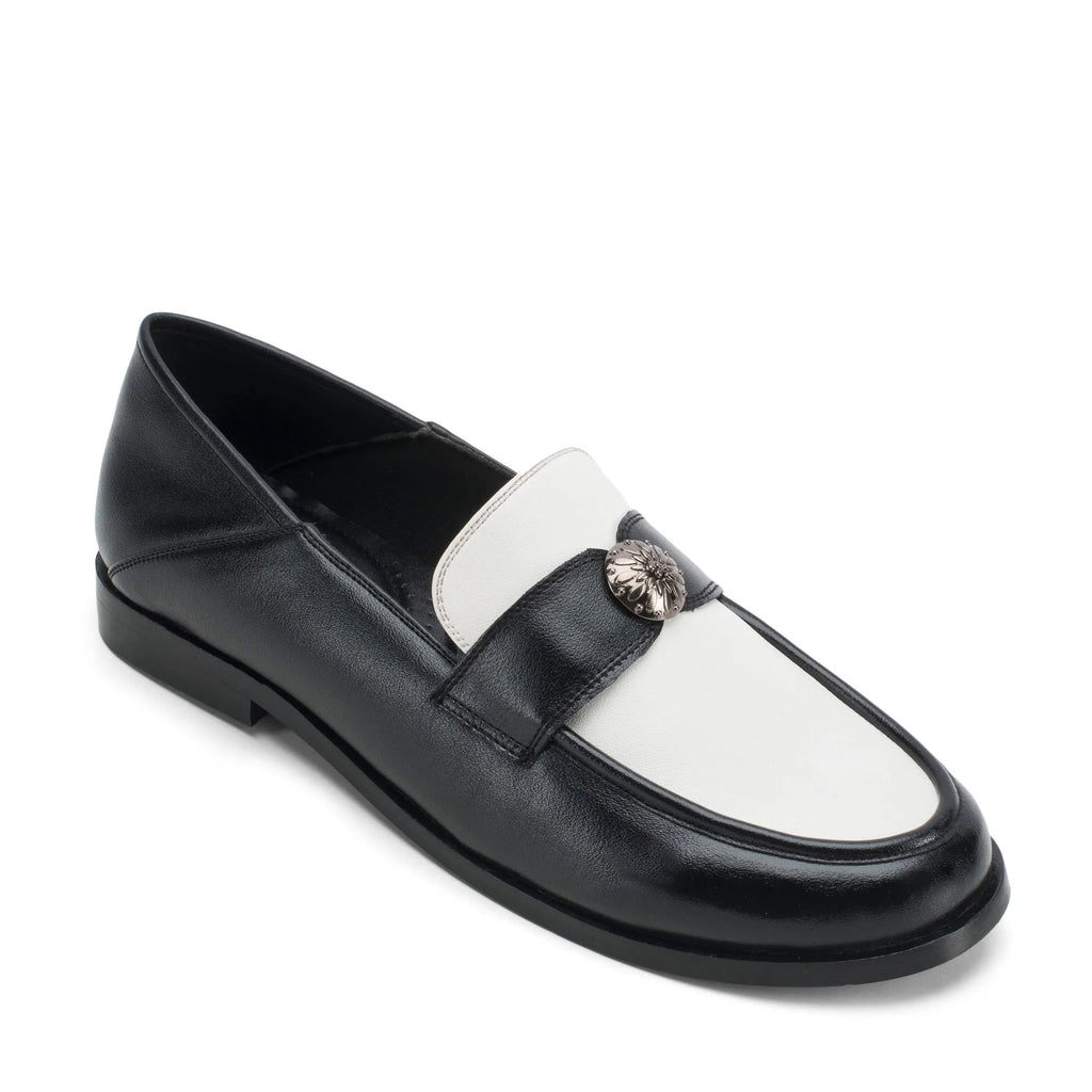Ava Bess Black Loafers - Lino Perros