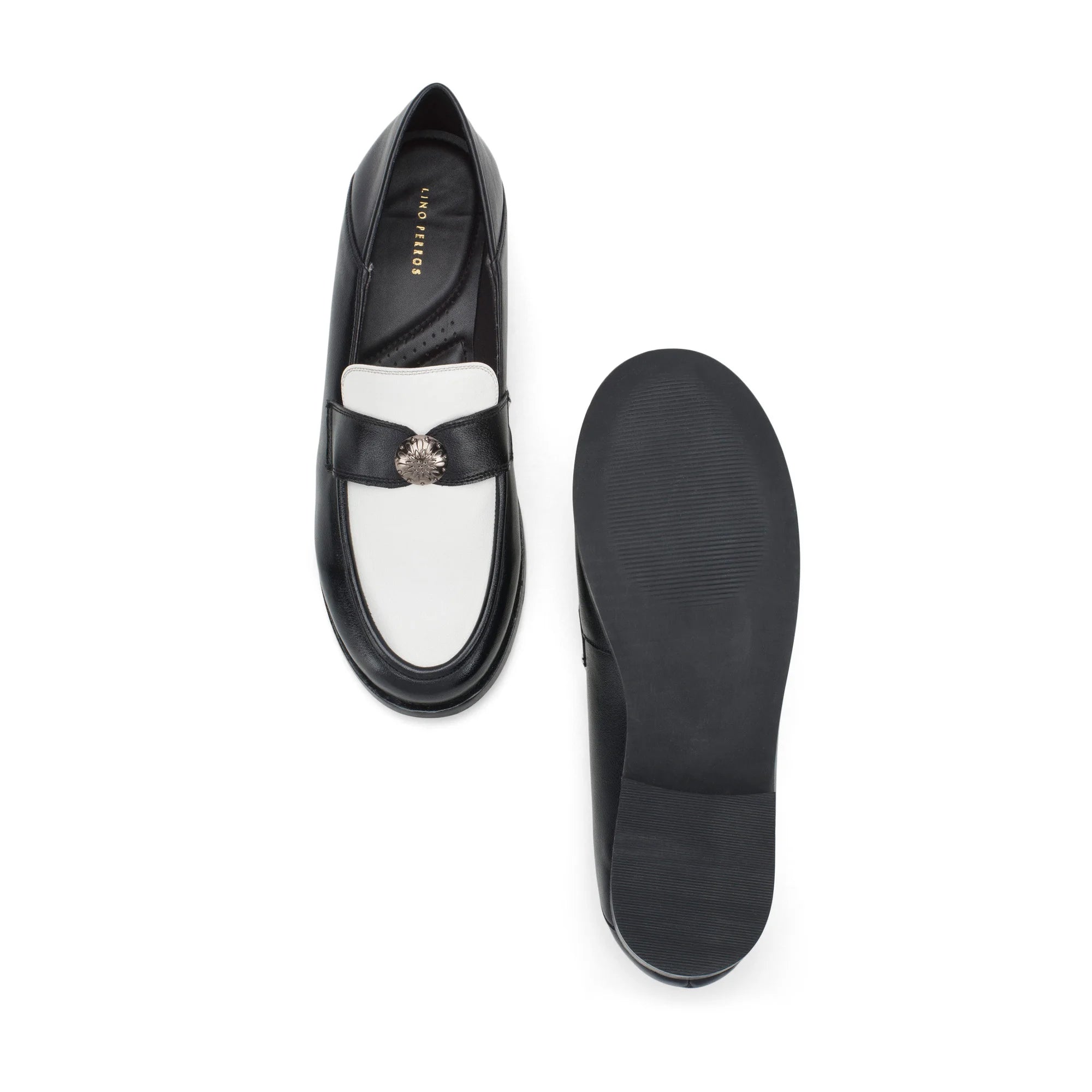Ava Bess Black Loafers - Lino Perros