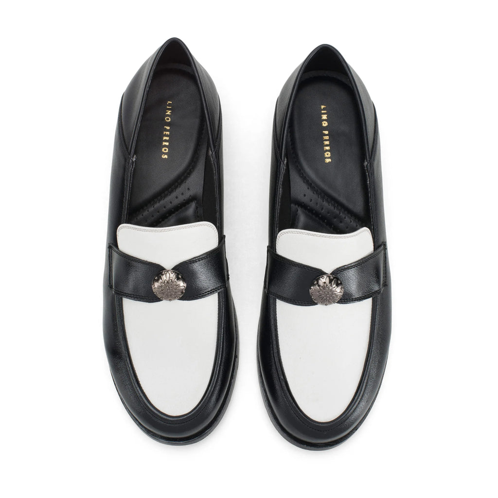 Ava Bess Black Loafers - Lino Perros