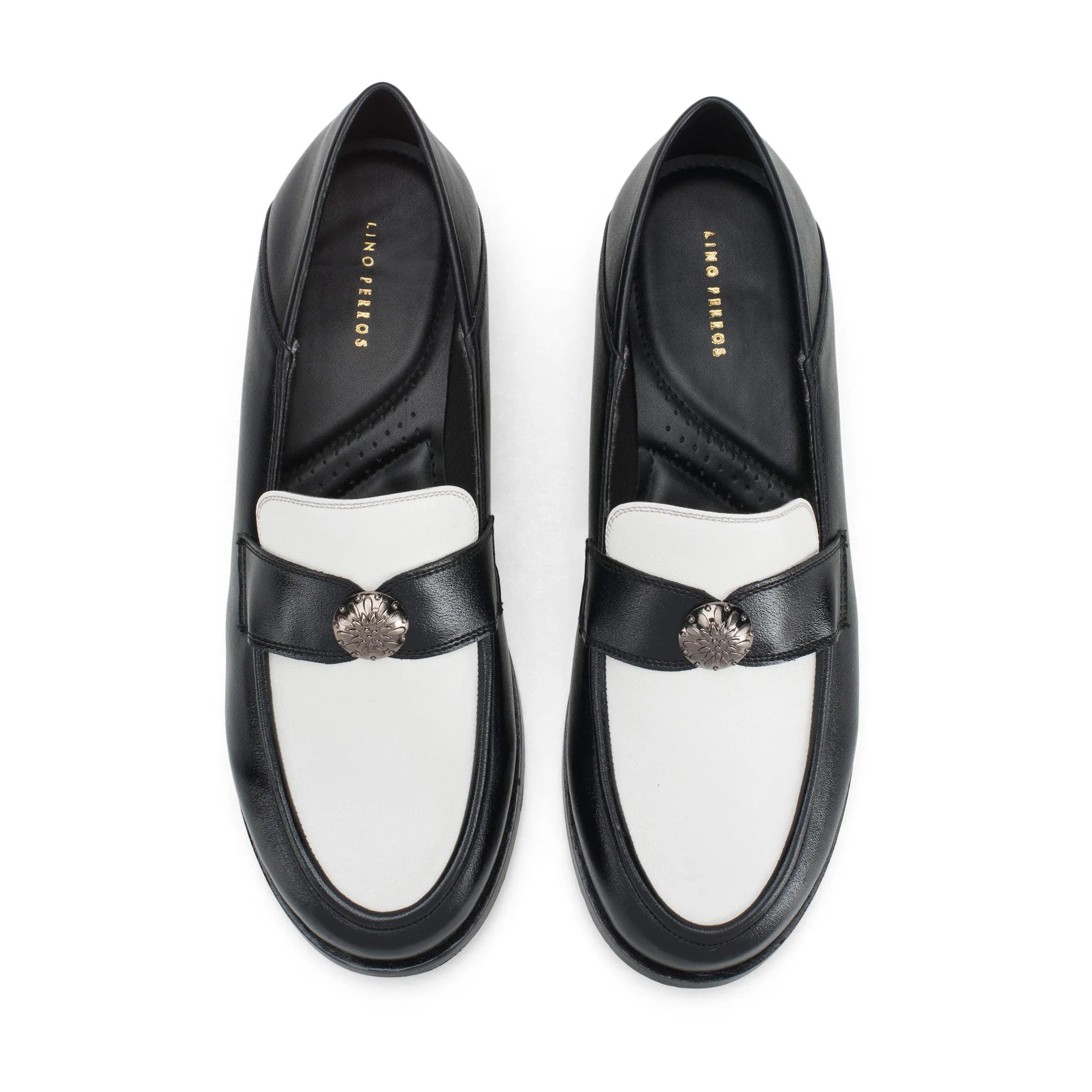 Ava Bess Black Loafers - Lino Perros