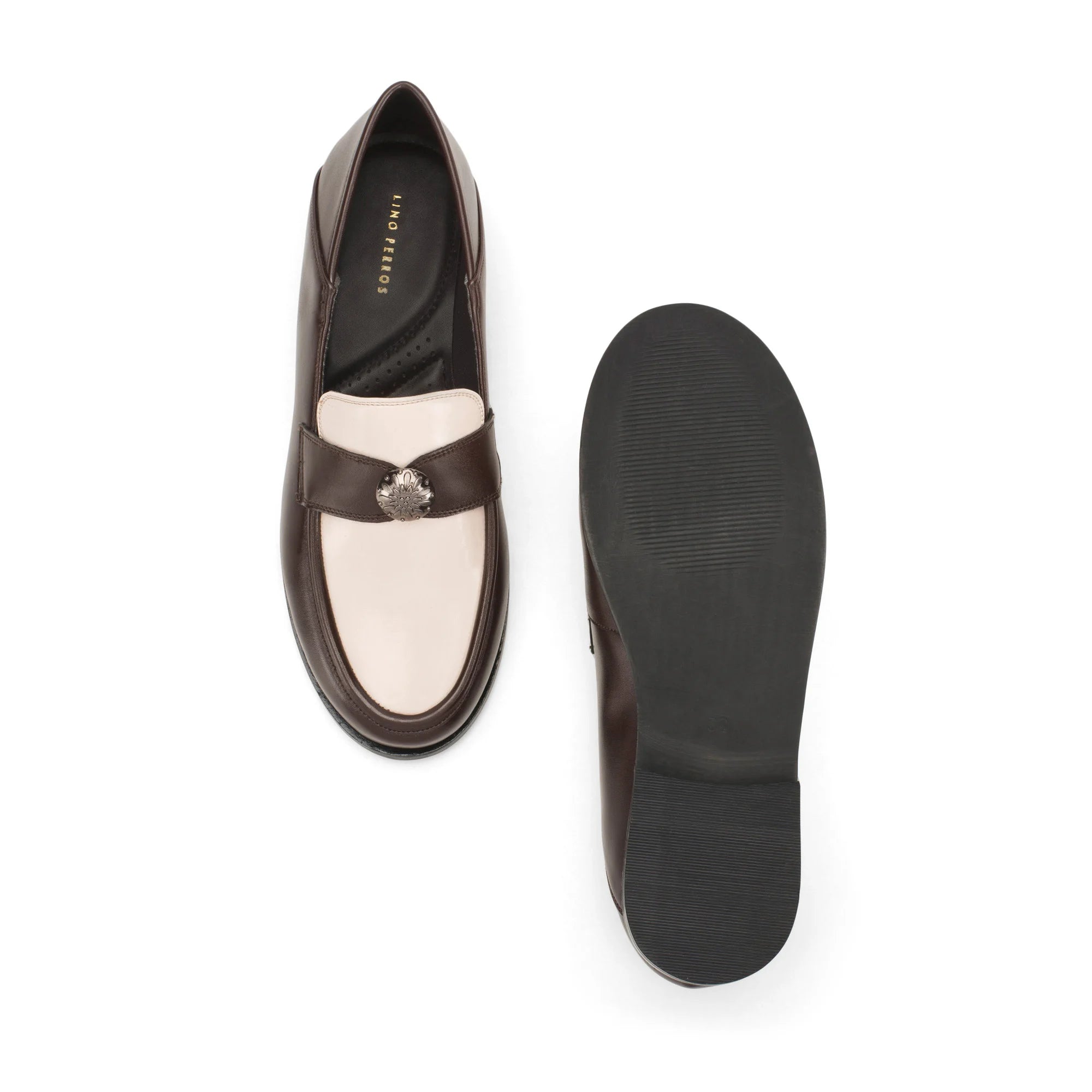 Ava Bess Brown Loafers - Lino Perros