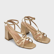 Gabbana Mae Gold Heels
