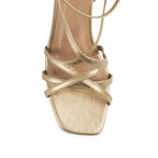 Gabbana Mae Gold Heels - Lino Perros