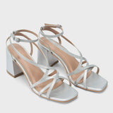 Gabbana Mae Silver Heels