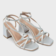 Gabbana Mae Silver Heels