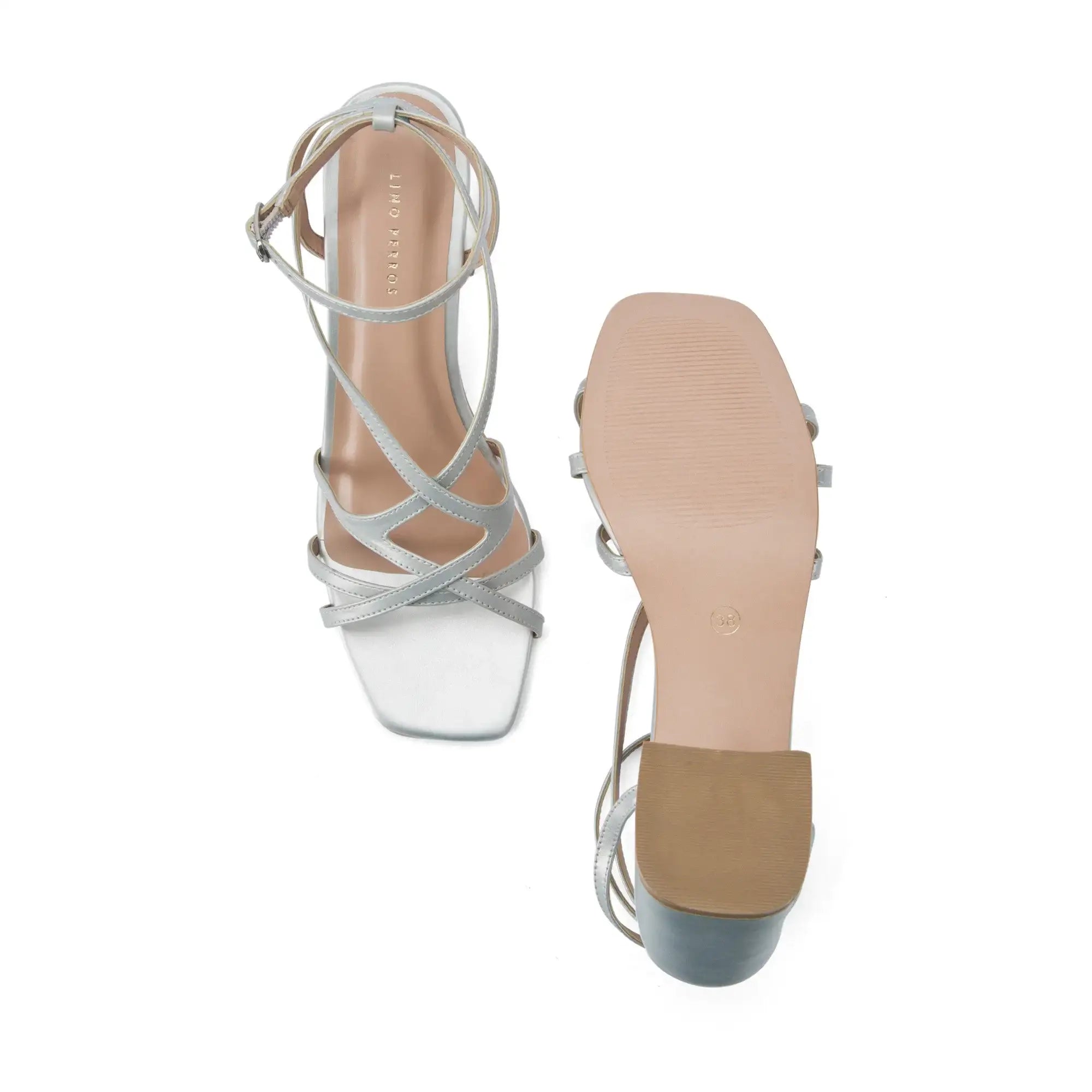 Gabbana Mae Silver Heels - Lino Perros