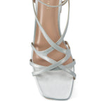 Gabbana Mae Silver Heels - Lino Perros