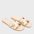 Mary Lina Beige Flats - Lino Perros