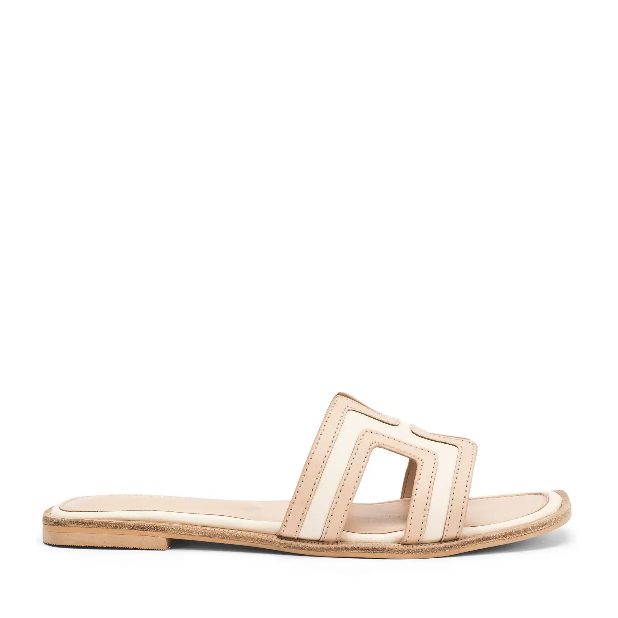 Mary Lina Beige Flats - Lino Perros