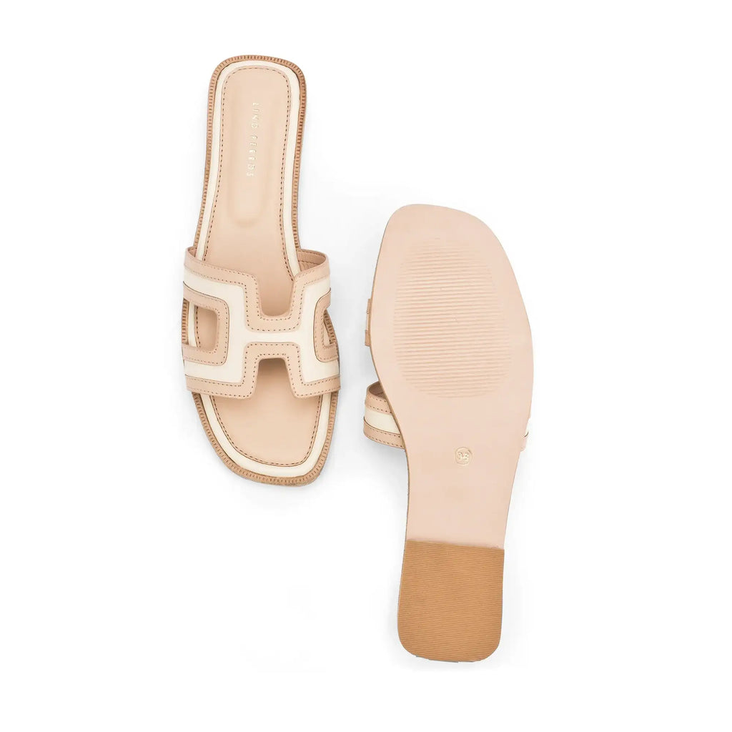 Mary Lina Beige Flats - Lino Perros