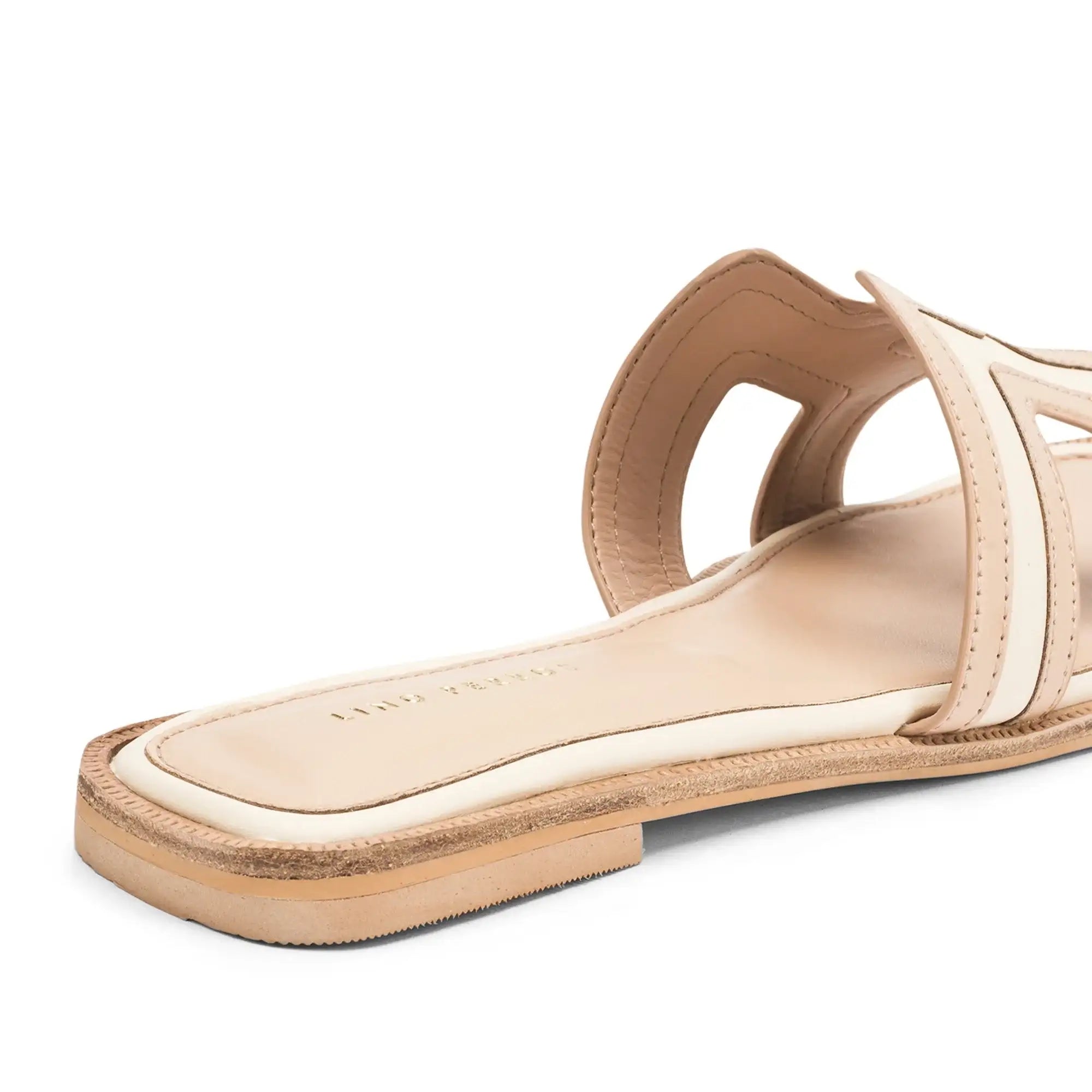 Mary Lina Beige Flats - Lino Perros