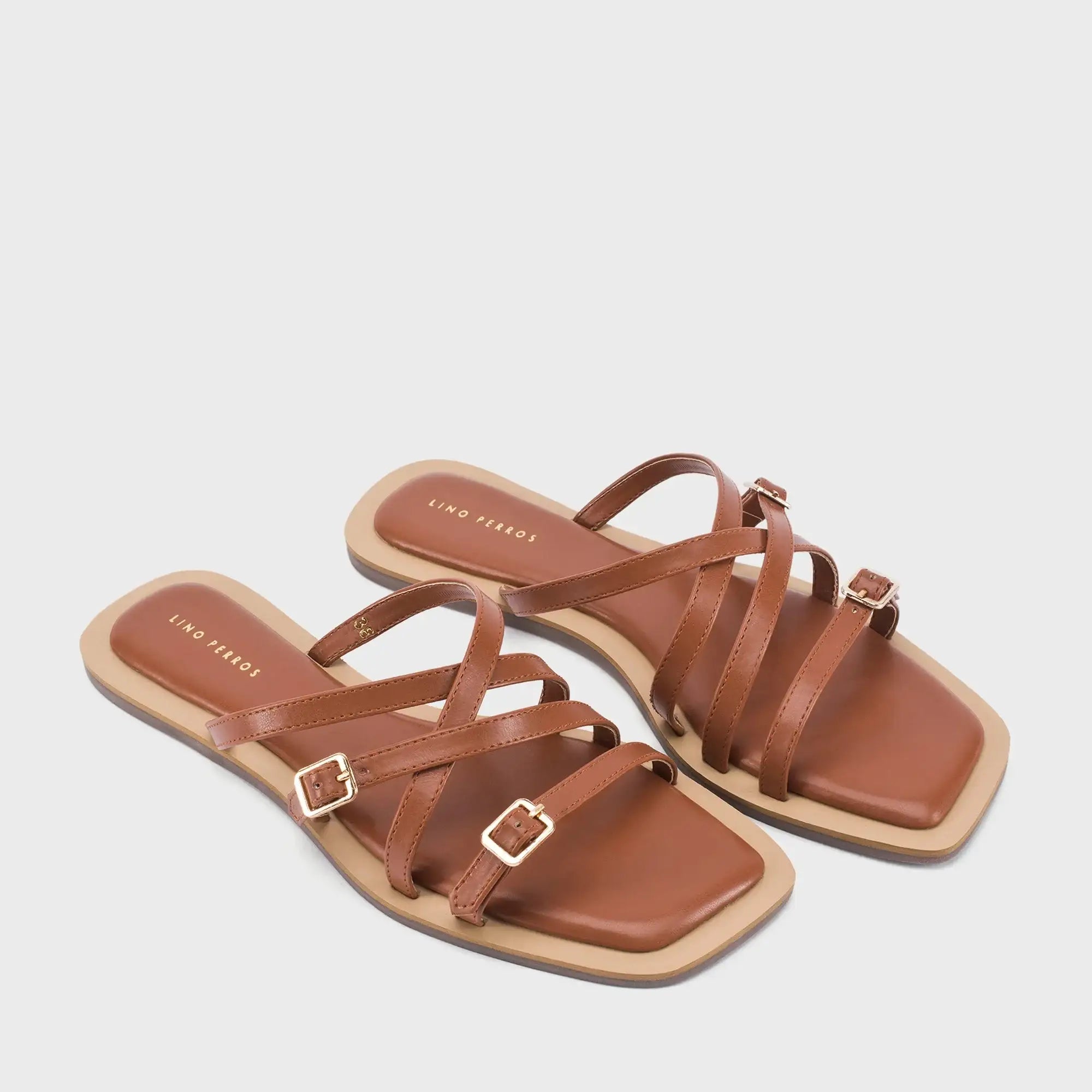 Mary Lise Tan Flats - Lino Perros