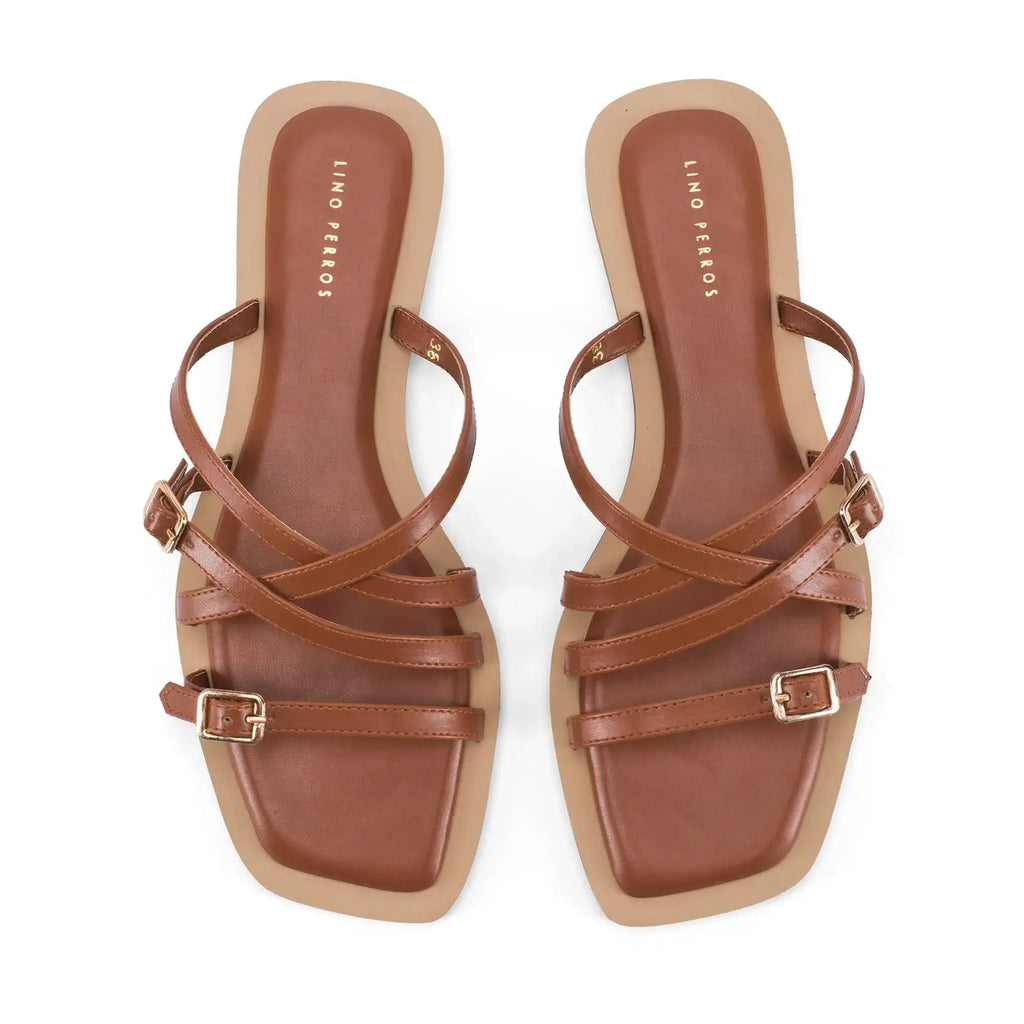 Mary Lise Tan Flats - Lino Perros