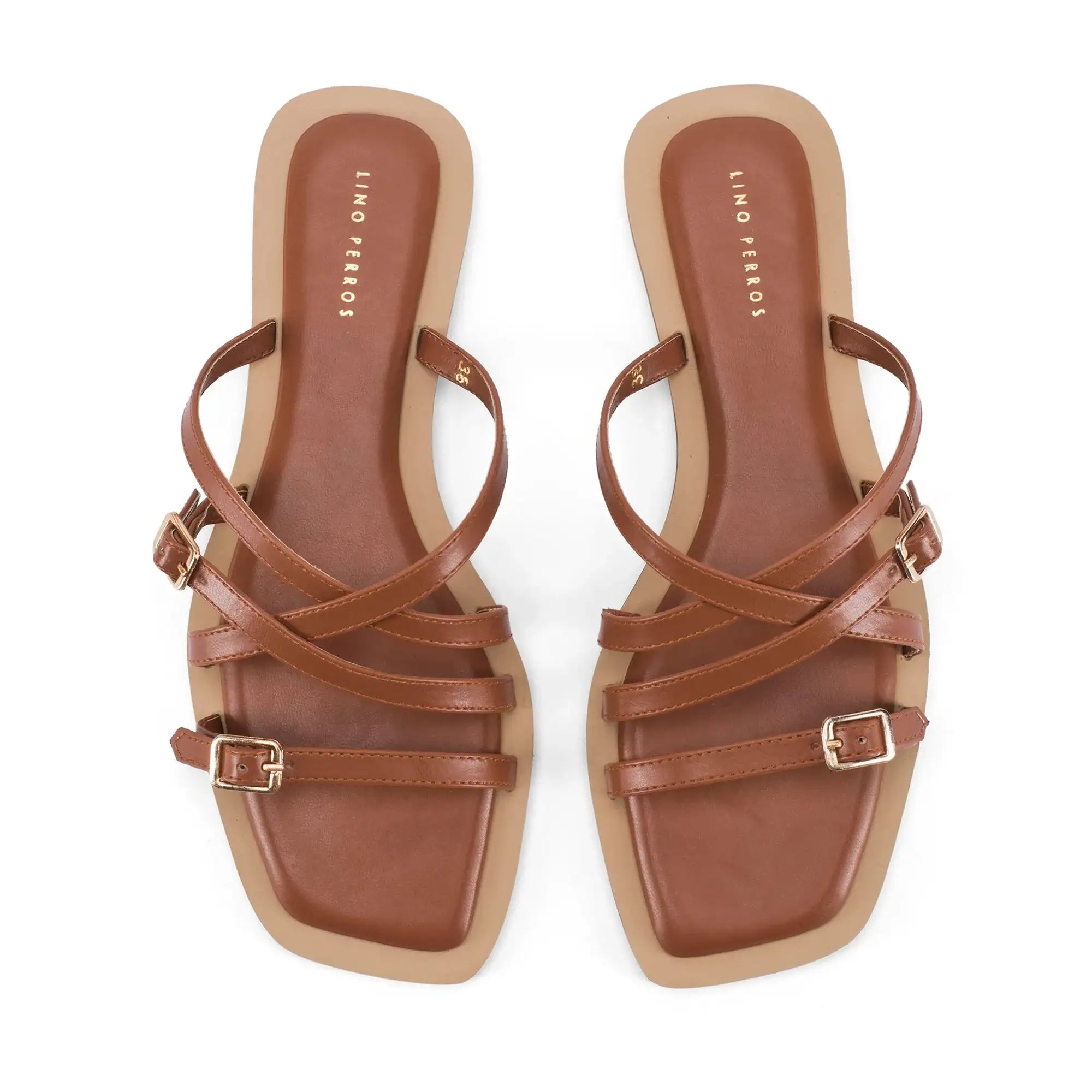 Mary Lise Tan Flats - Lino Perros