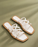 Mary Lise White Flats - Lino Perros