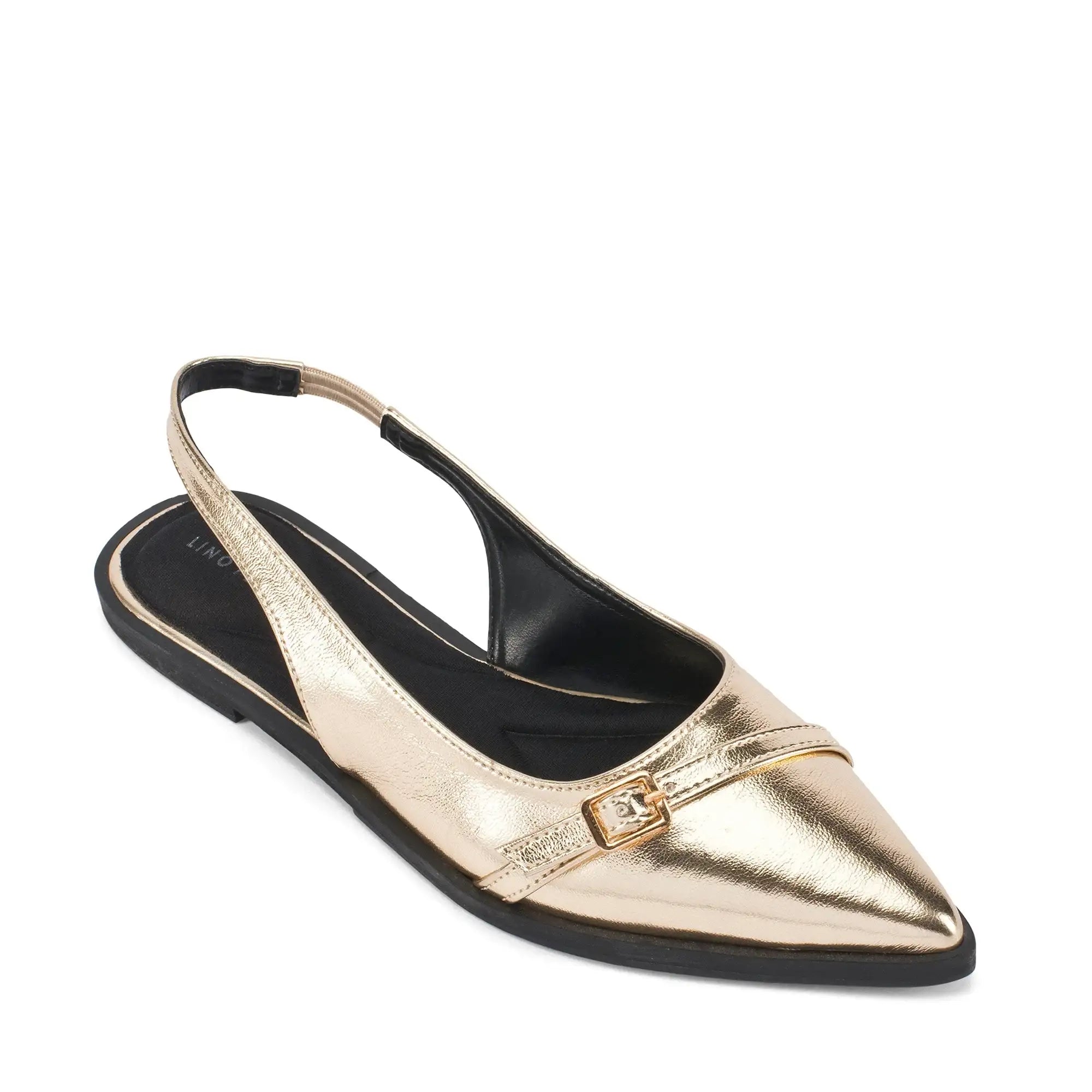 Hepburn Solene Gold Heels - Lino Perros