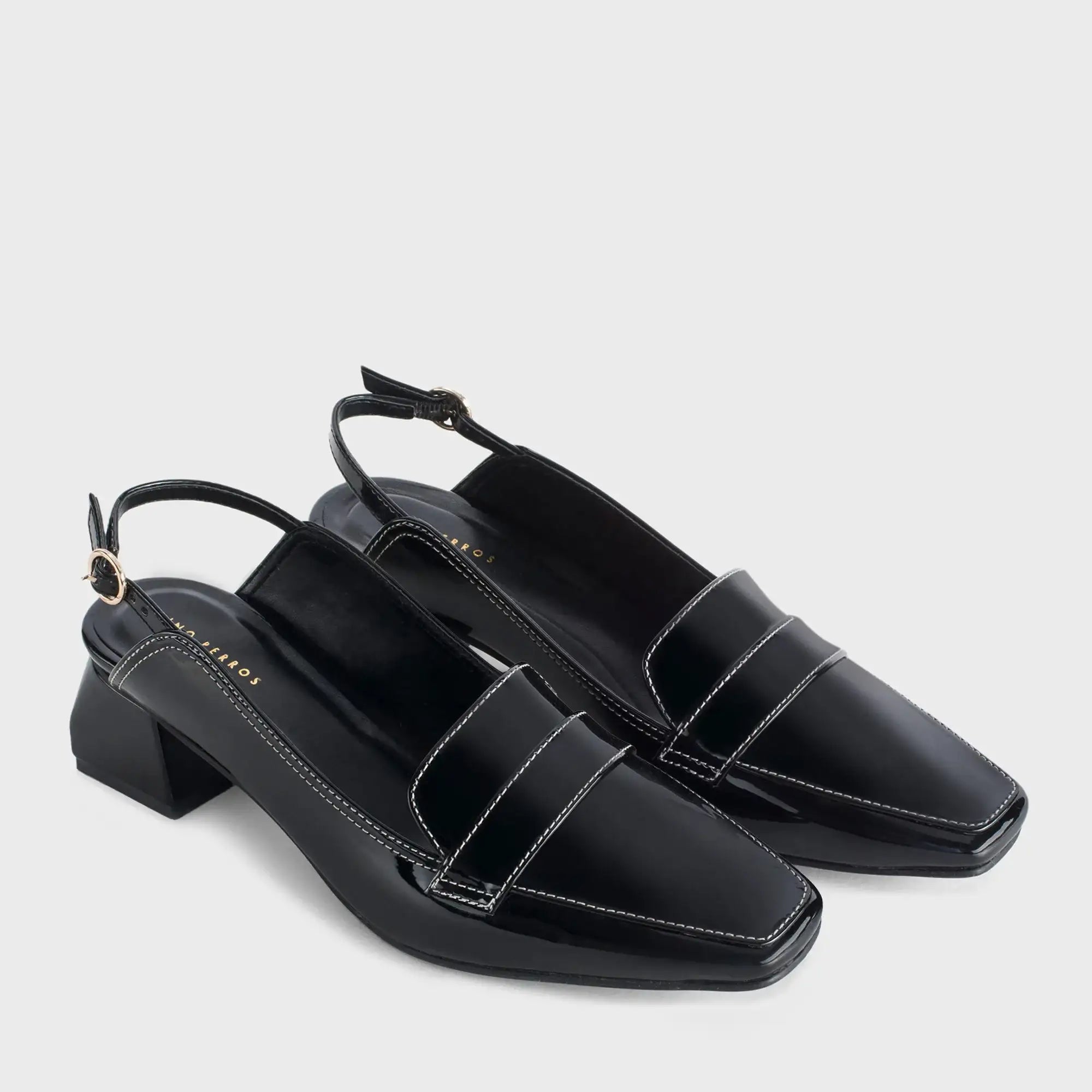 Hepburn Vianna Black Heels - Lino Perros