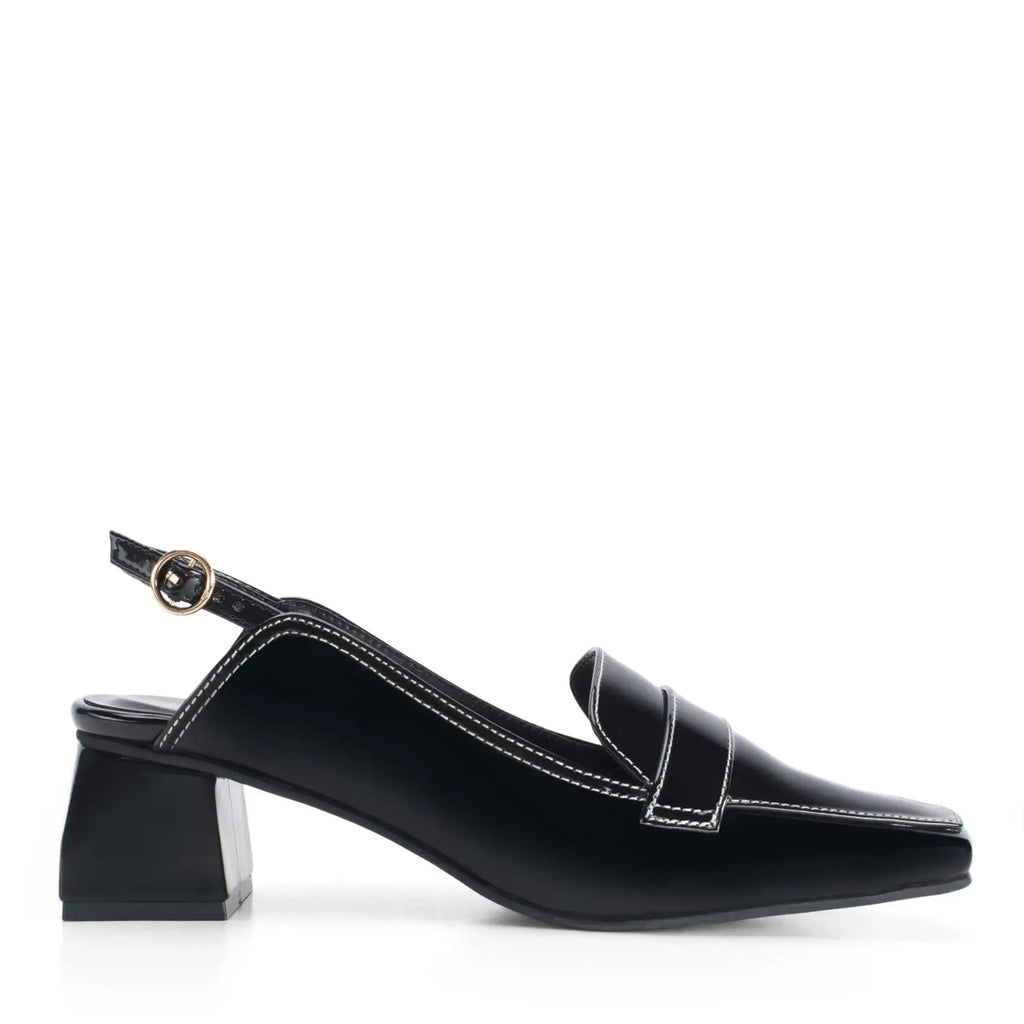Hepburn Vianna Black Heels - Lino Perros