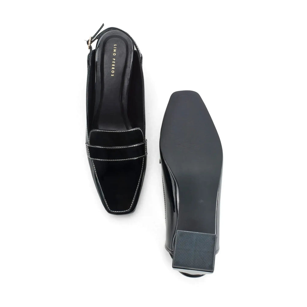 Hepburn Vianna Black Heels - Lino Perros