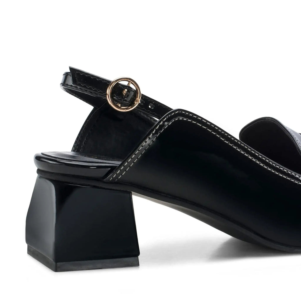 Hepburn Vianna Black Heels - Lino Perros