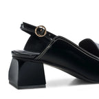 Hepburn Vianna Black Heels - Lino Perros