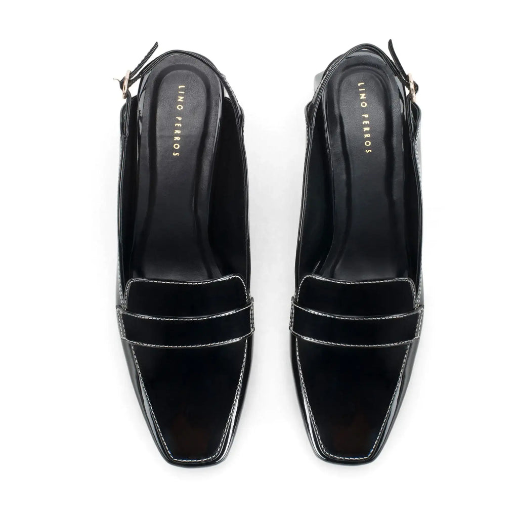 Hepburn Vianna Black Heels - Lino Perros
