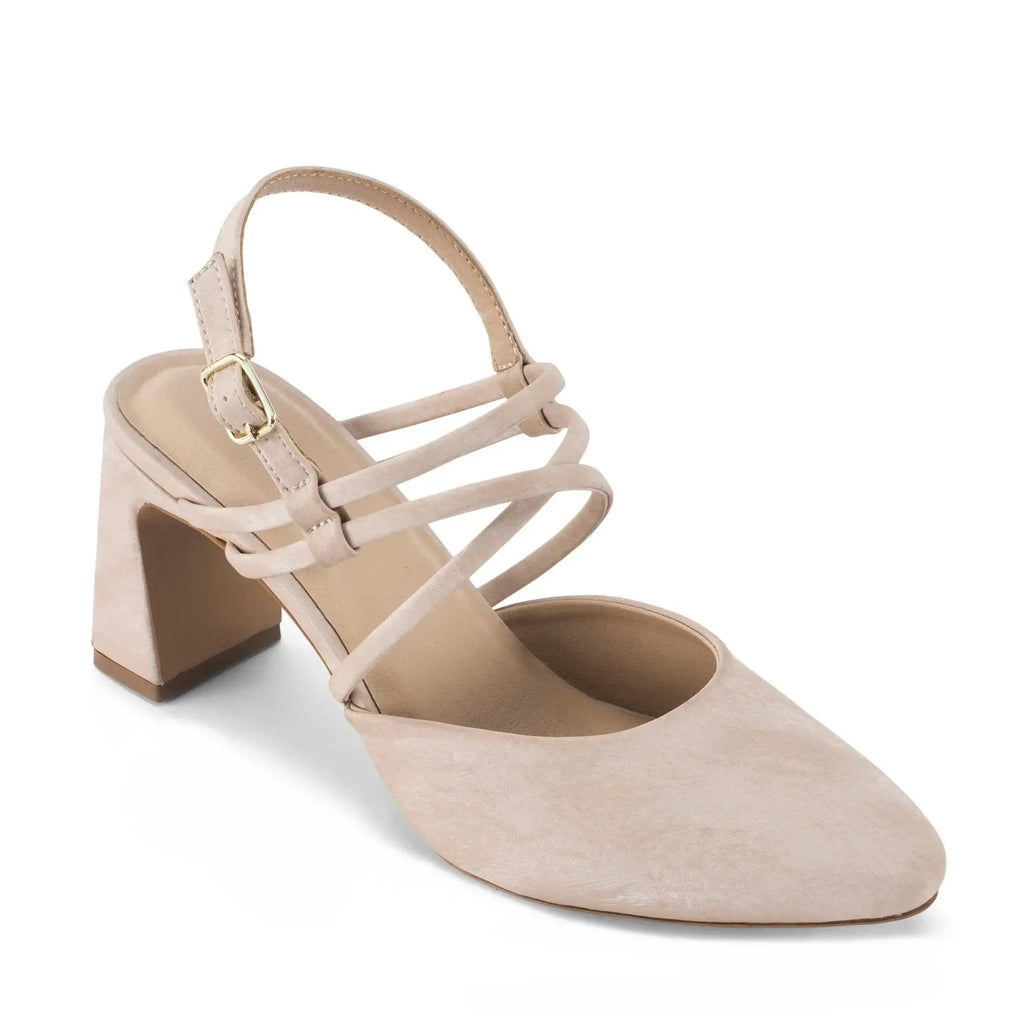 Hepburn Zoe Beige Heels - Lino Perros