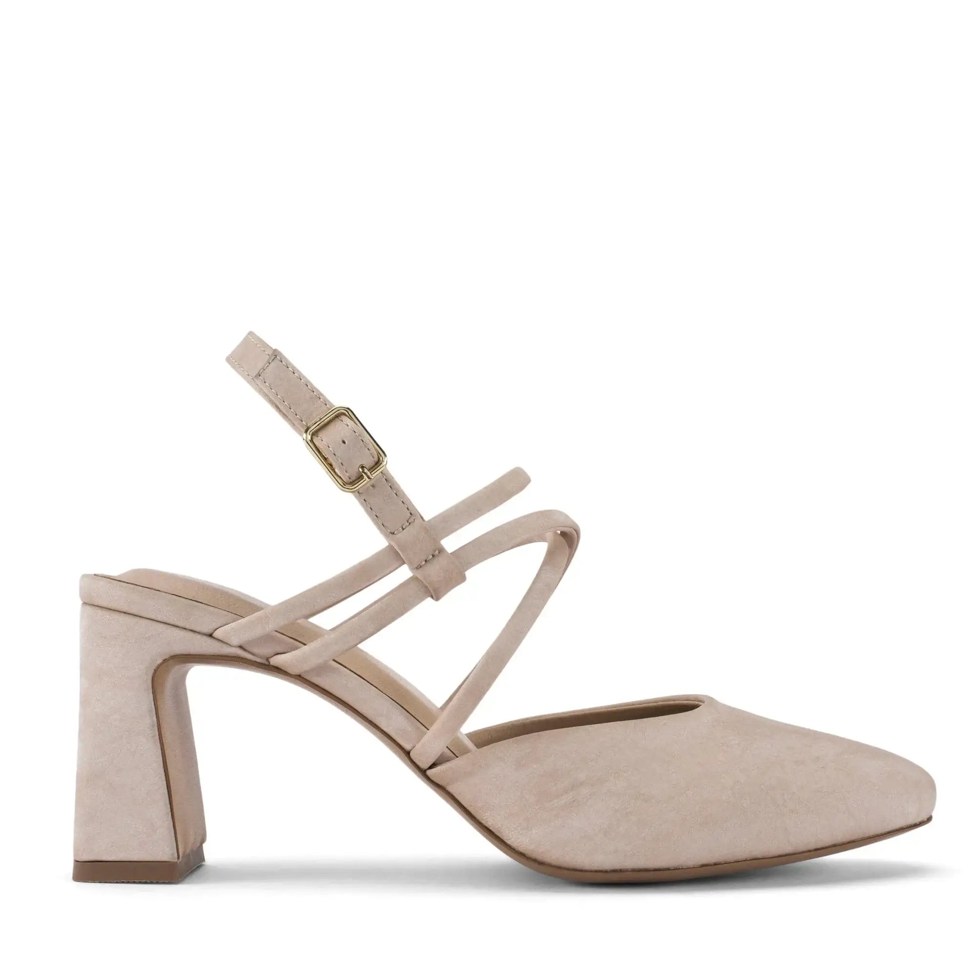 Hepburn Zoe Beige Heels - Lino Perros