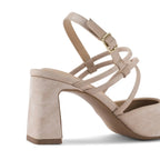 Hepburn Zoe Beige Heels - Lino Perros