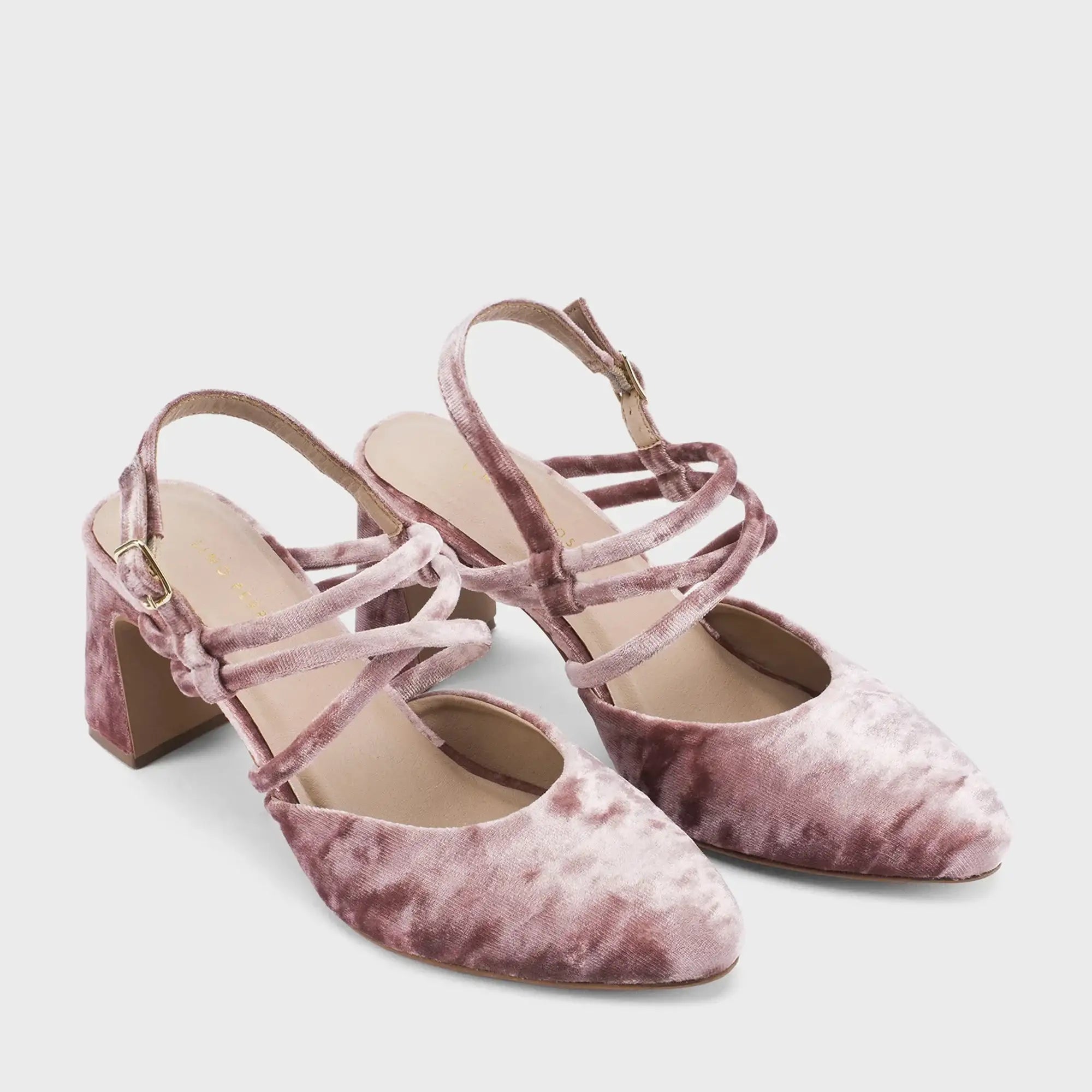 Hepburn Zoe Pink Heels - Lino Perros