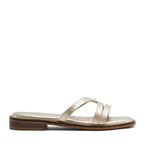 May Astrid Gold Flats - Lino Perros